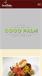 Mobile Screenshot of cocopalmrestaurant.com
